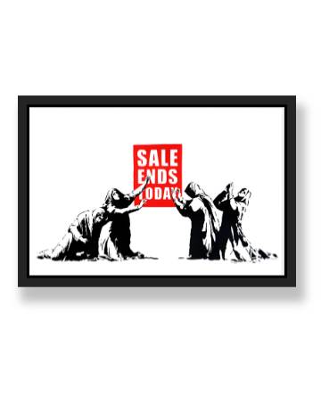 SALE ENDS TODAY WALL ART