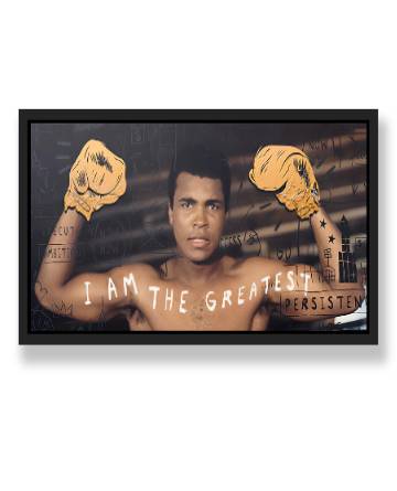 I AM THE GREATEST MUHAMMAD ALI WALL ART