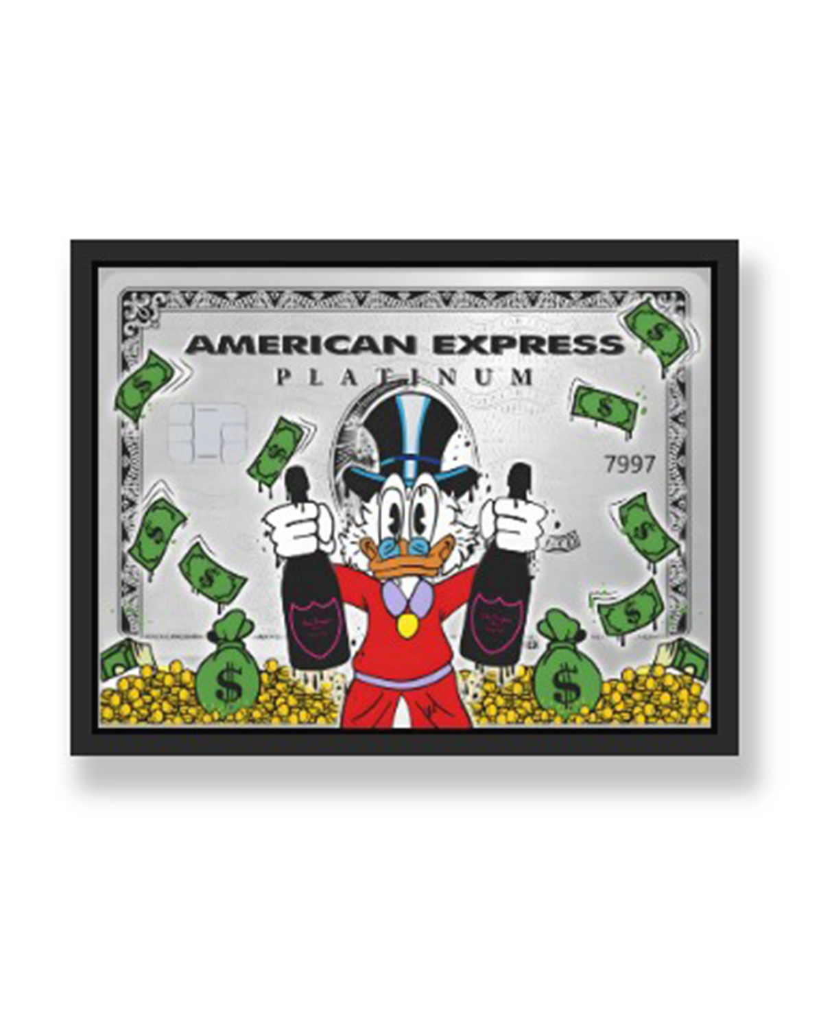 MCDUCK EXPRESS II WALL ART
