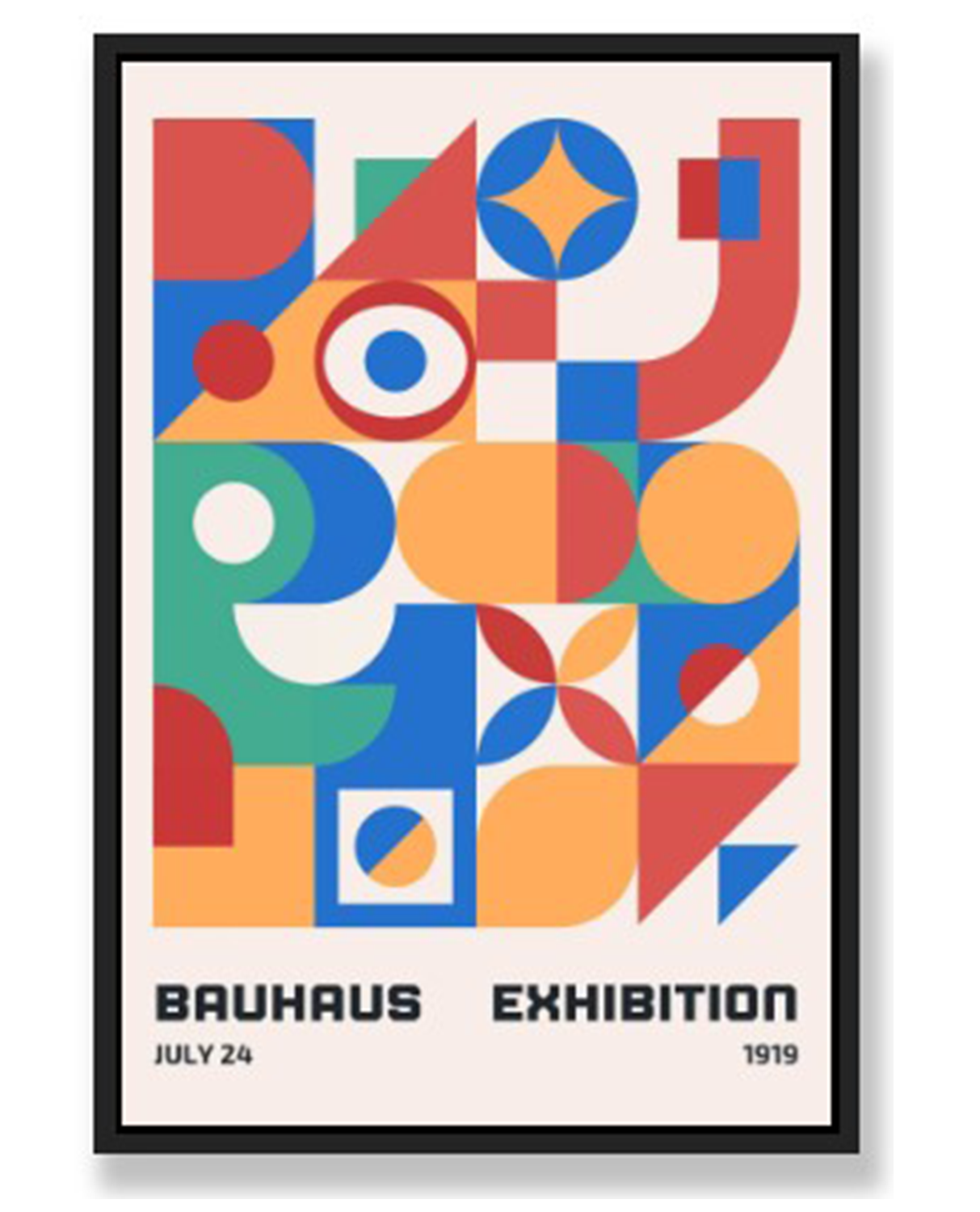 BAUHAUS PRINT 1 WALL ART