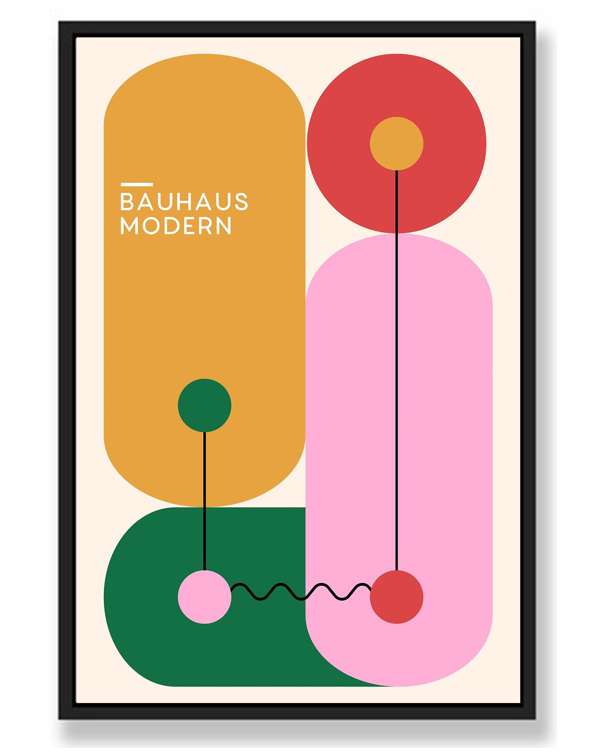 BAUHAUS PRINT 5 WALL ART