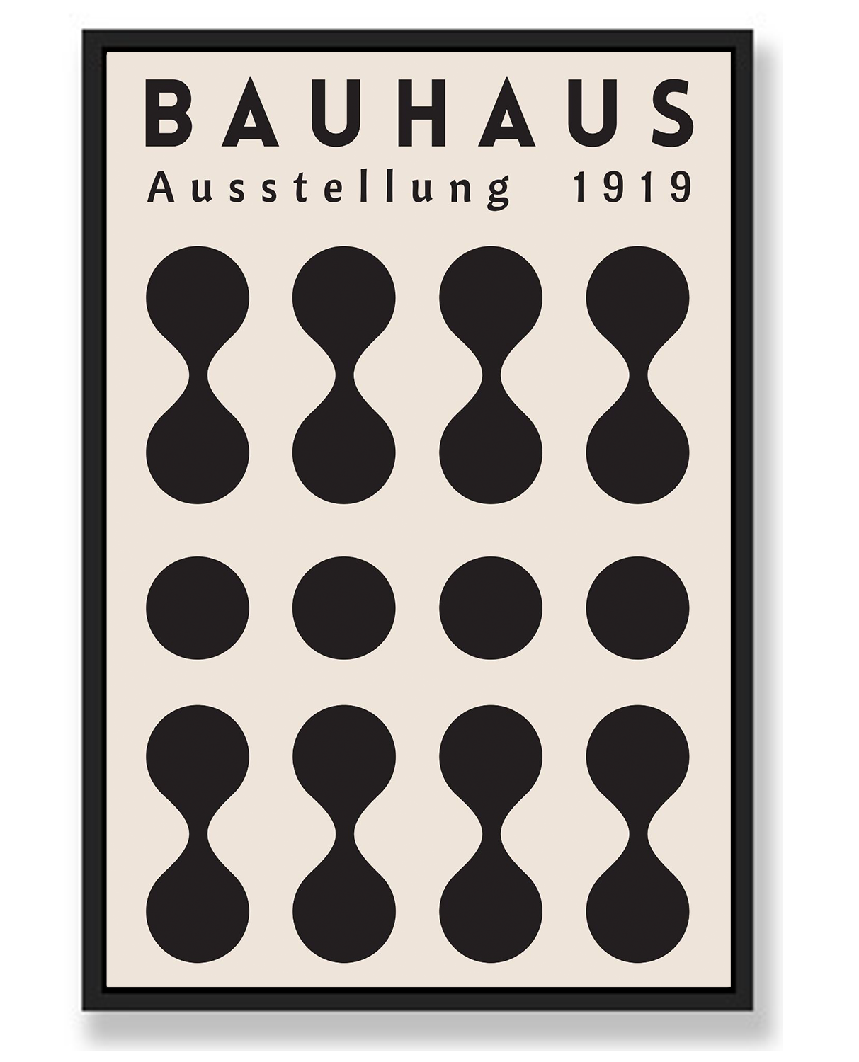 BAUHAUS PRINT 8 WALL ART