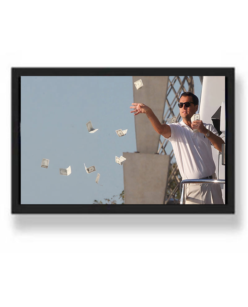 WOLF OF WALL STREET II WALL ART