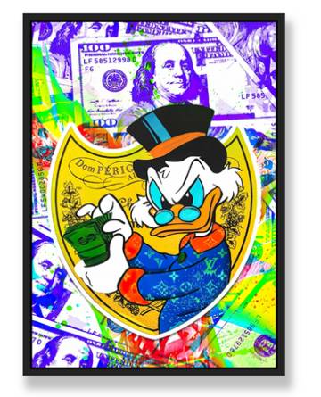 100 DOLLAR DOM WALL ART