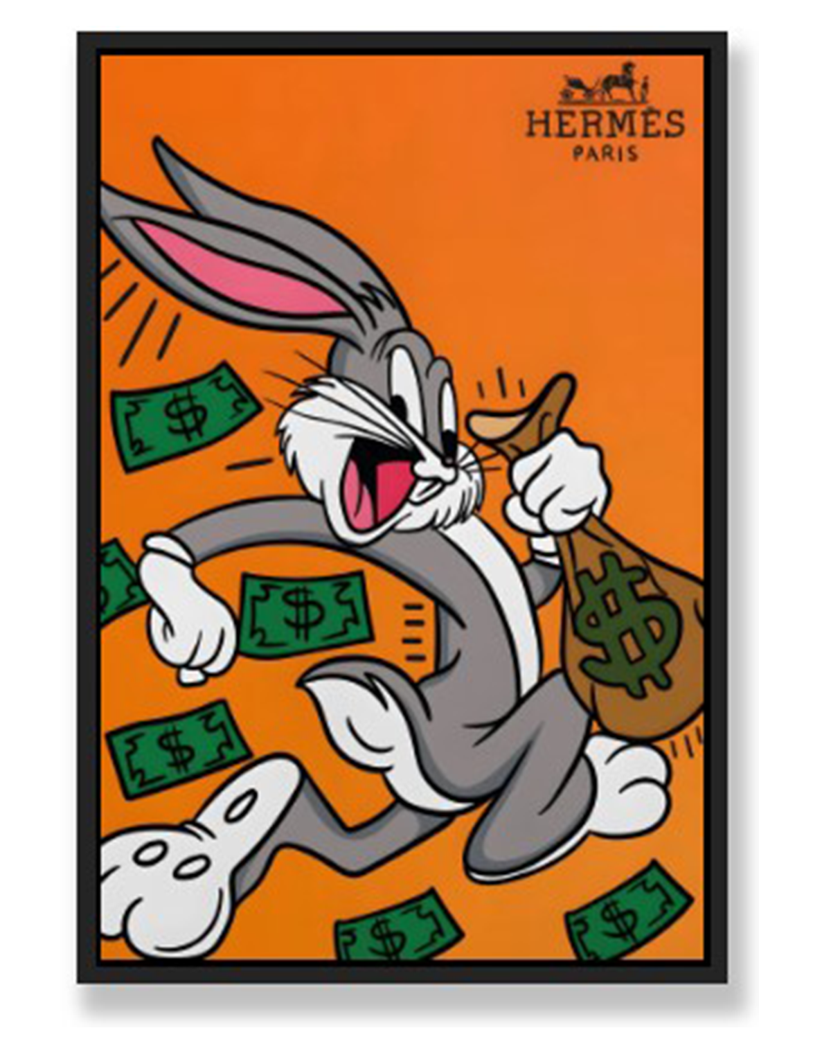 BUG$ MONEY WALL ART