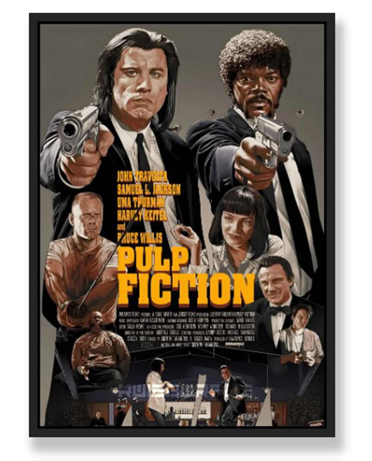 PULP FICTION WALL ART