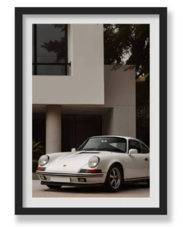 PORSCHE 1 WALL ART