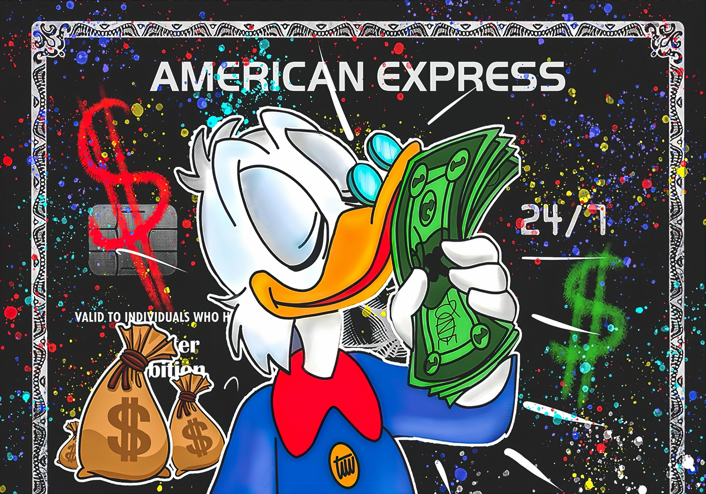 MCDUCK EXPRESS WALL ART