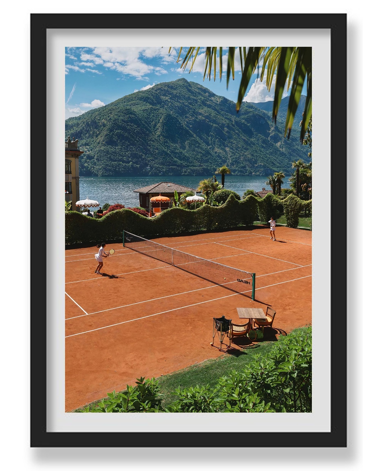 TENNIS WITH A VIEW WALL ART