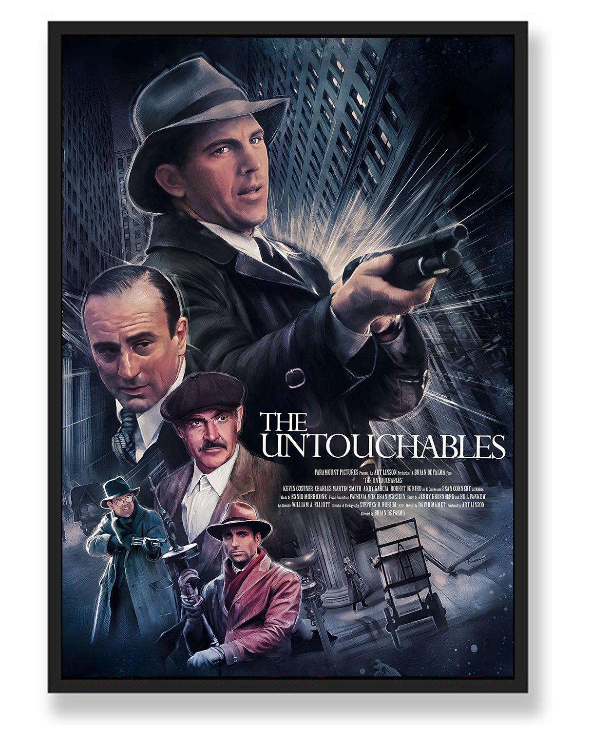 THE UNTOUCHABLES WALL ART