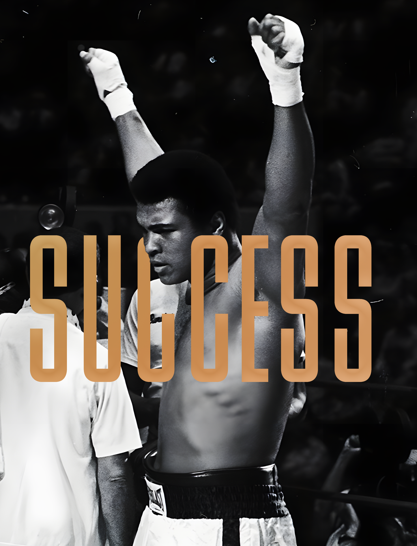 MUHAMMAD ALI SUCCESS WALL ART