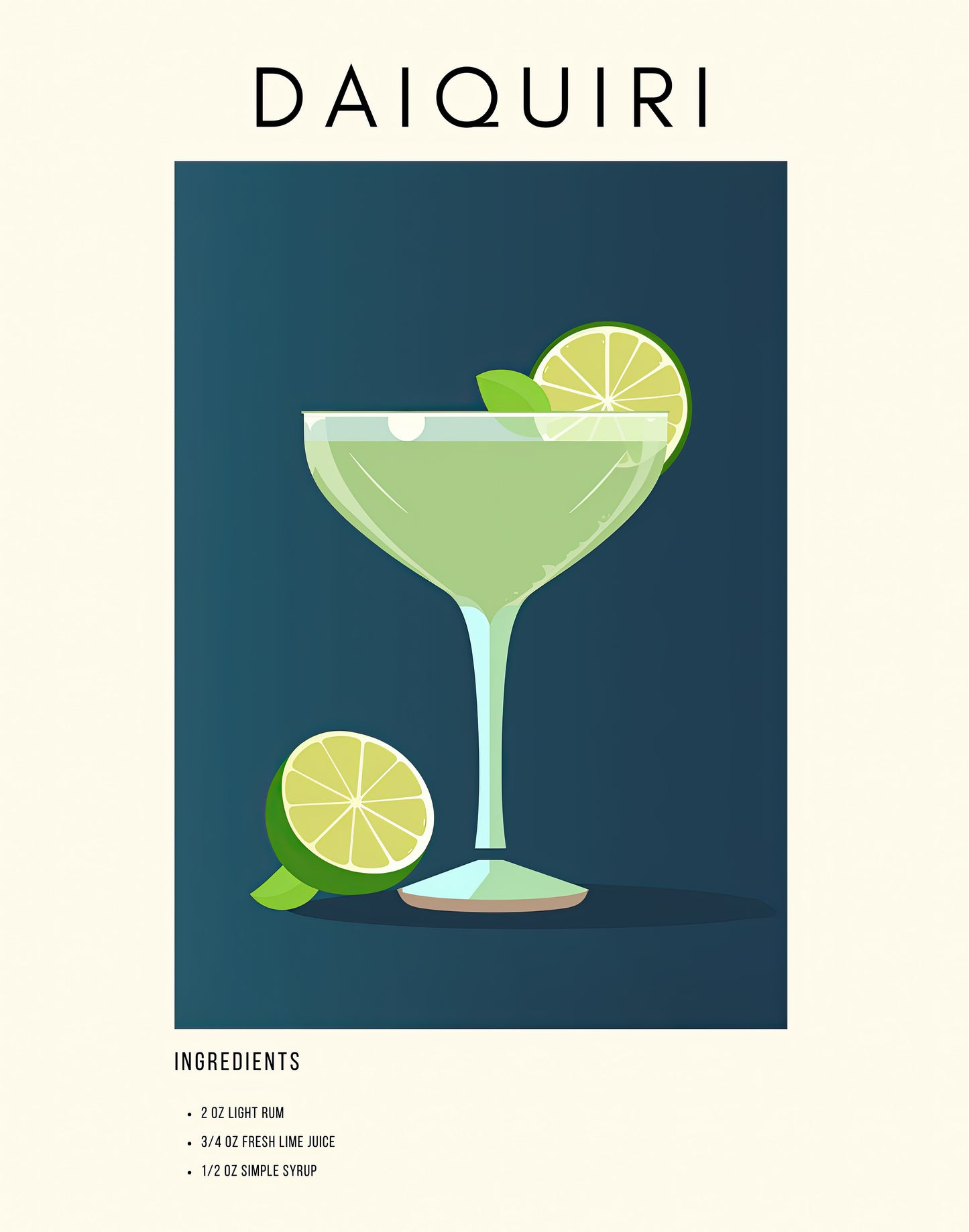 DAIQUIRI WALL ART