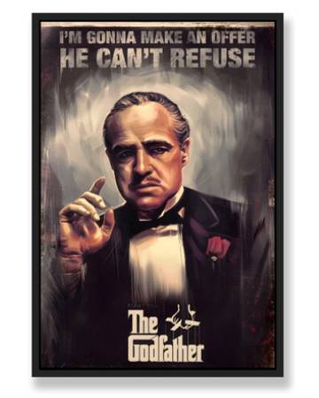 THE GODFATHER WALL ART