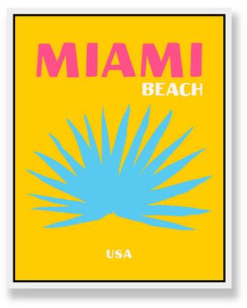 MIAMI BEACH WALL ART