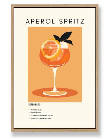 APEROL SPRITZ WALL ART