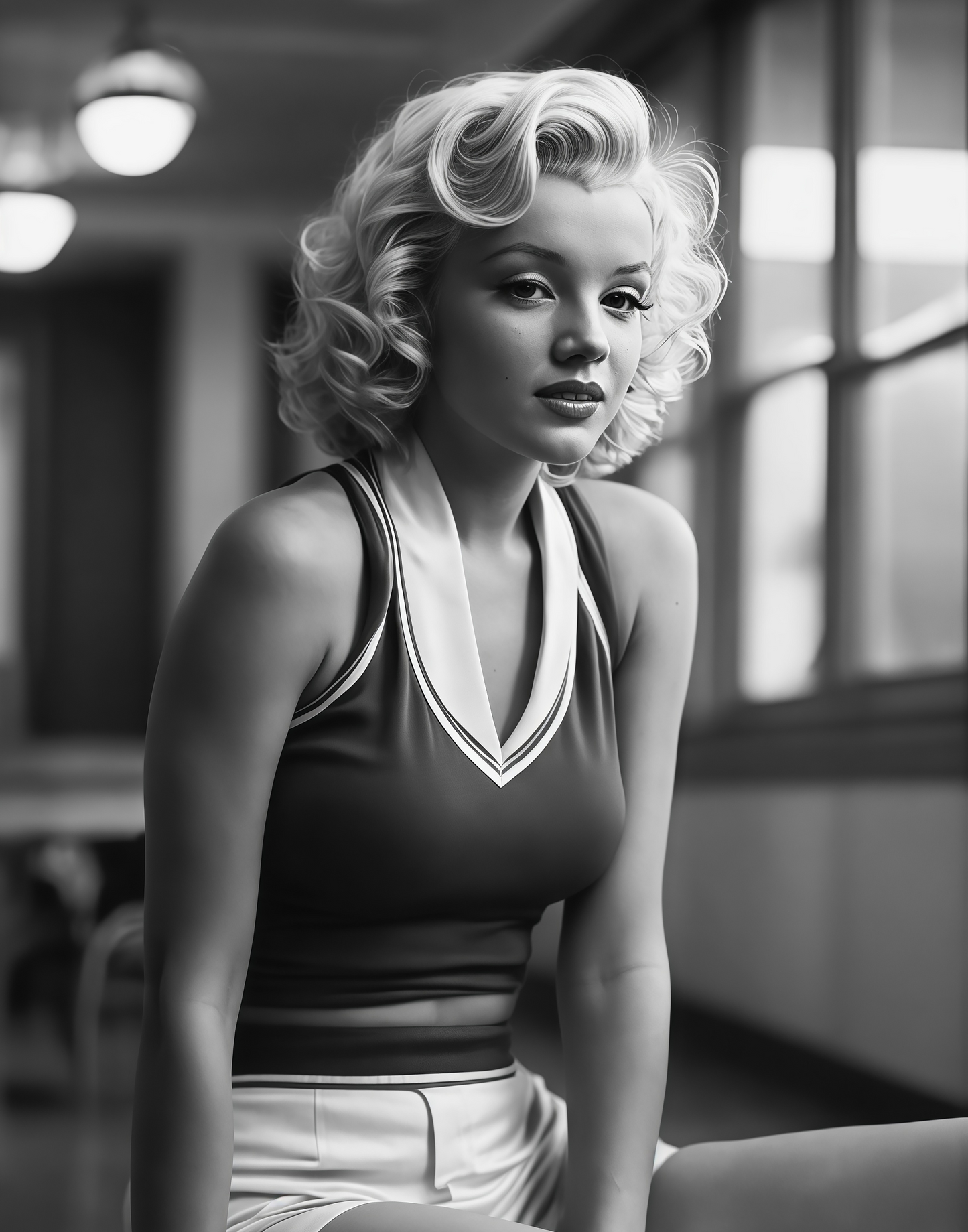 MARILYN MONROE BLACK & WHITE WALL ART