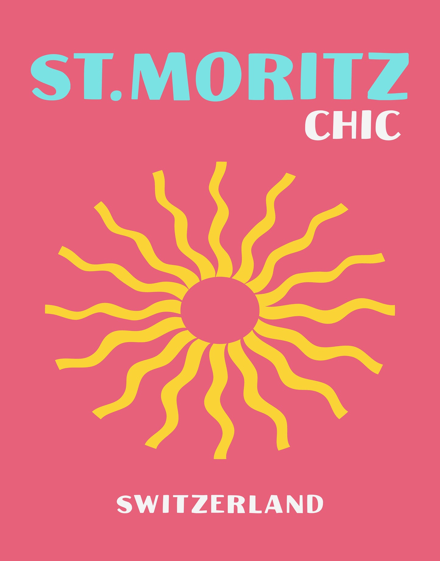 ST MORITZ CHIC WALL ART