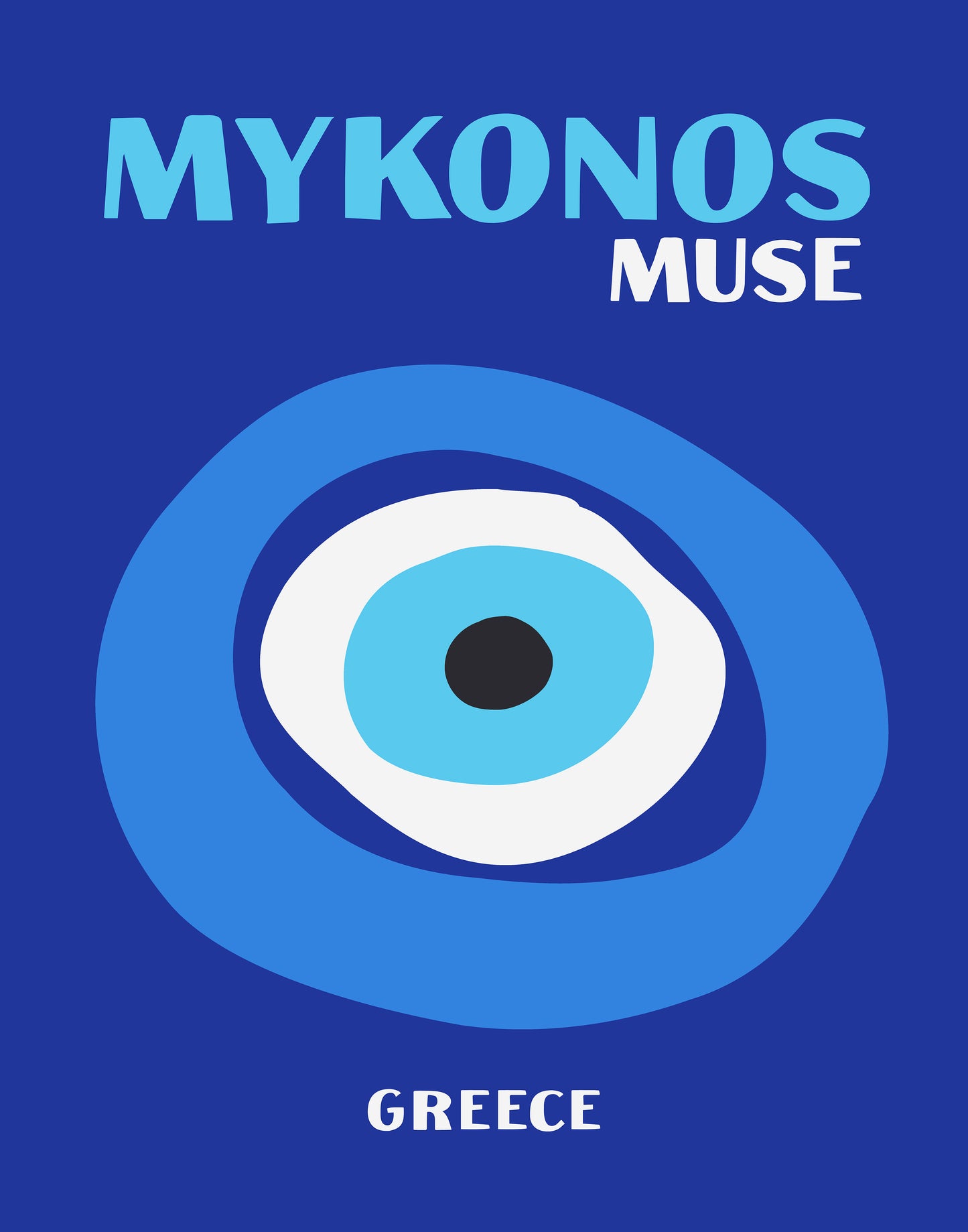 MYKONOS MUSE WALL ART