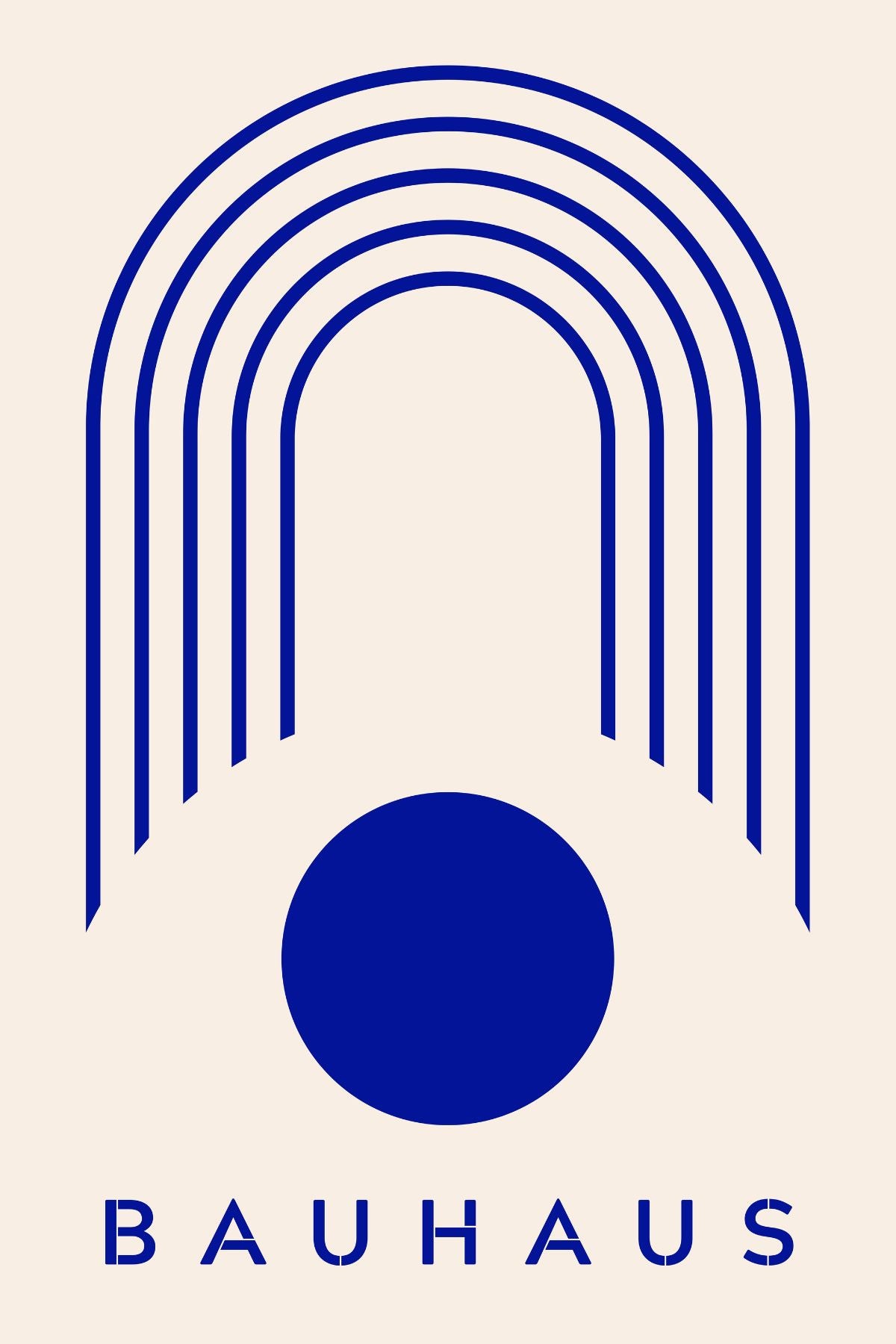 BAUHAUS PRINT 13 WALL ART