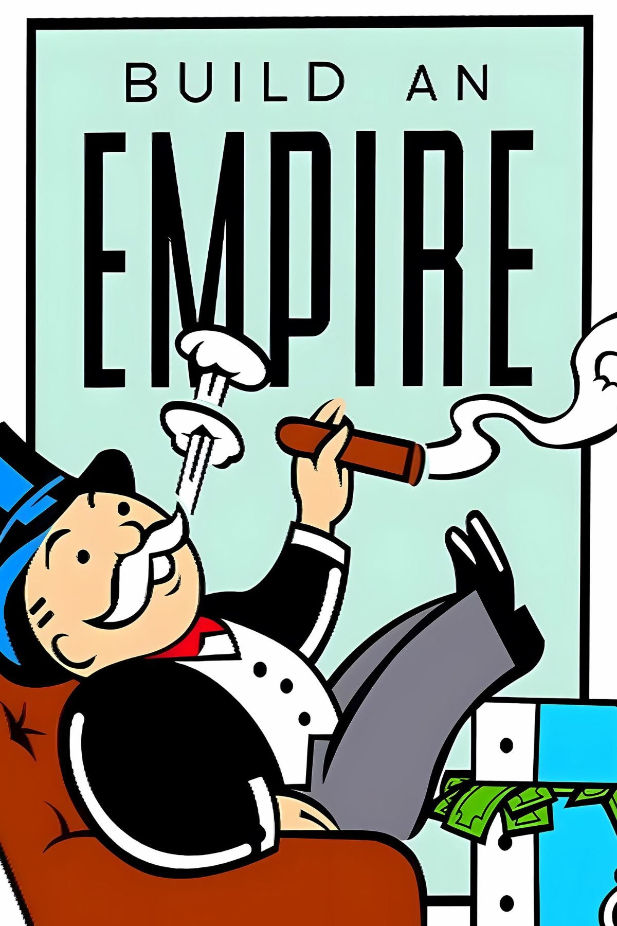 BUILD AN EMPIRE - CANVAS WALL ART