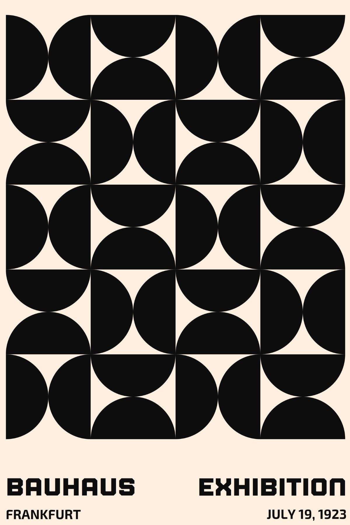 BAUHAUS PRINT 4 WALL ART