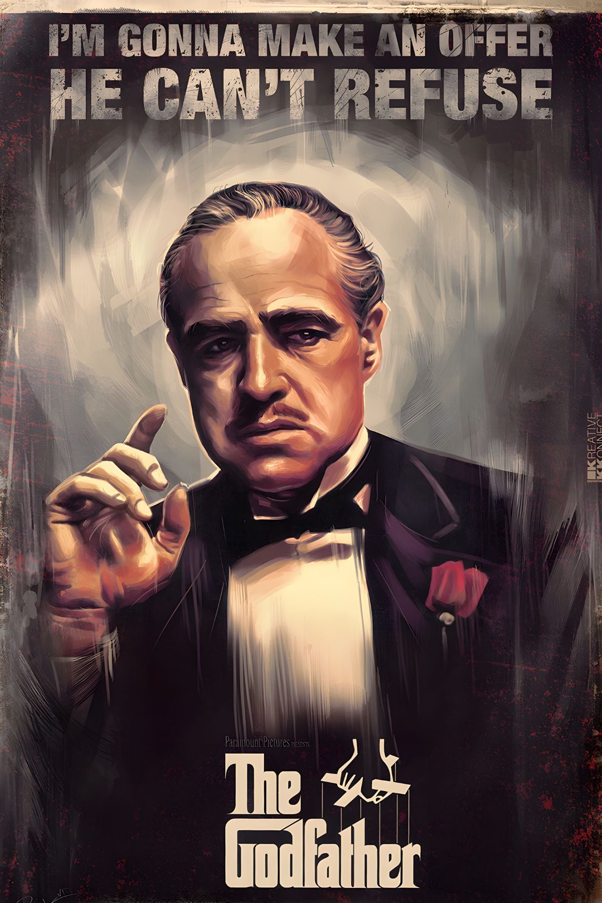 THE GODFATHER WALL ART