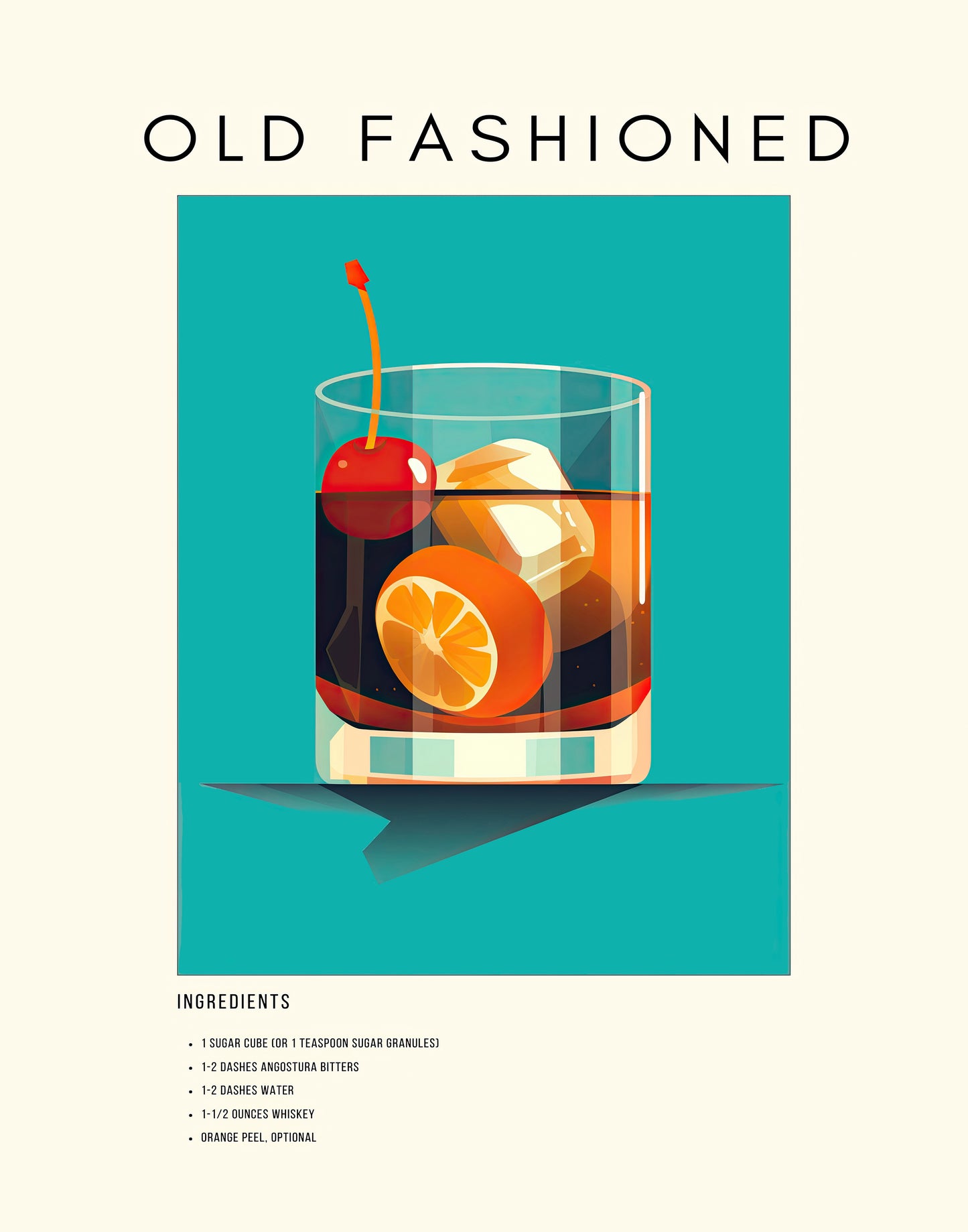 OLD FASHIONED WALL ART