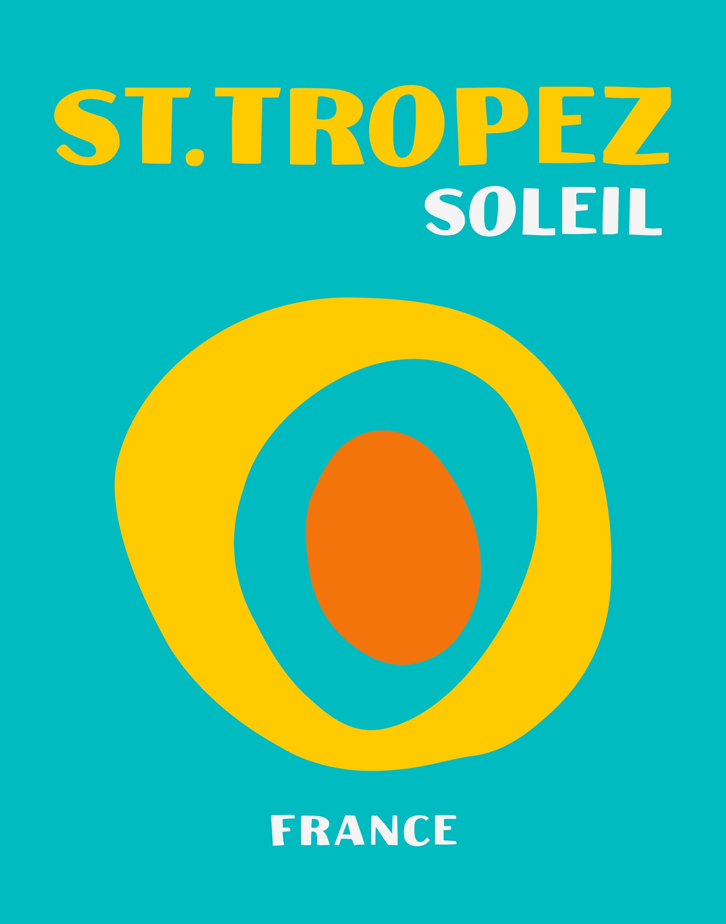 ST TROPEZ SOLEIL WALL ART