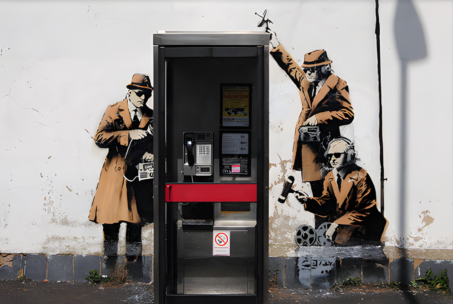 SPY BOOTH WALL ART