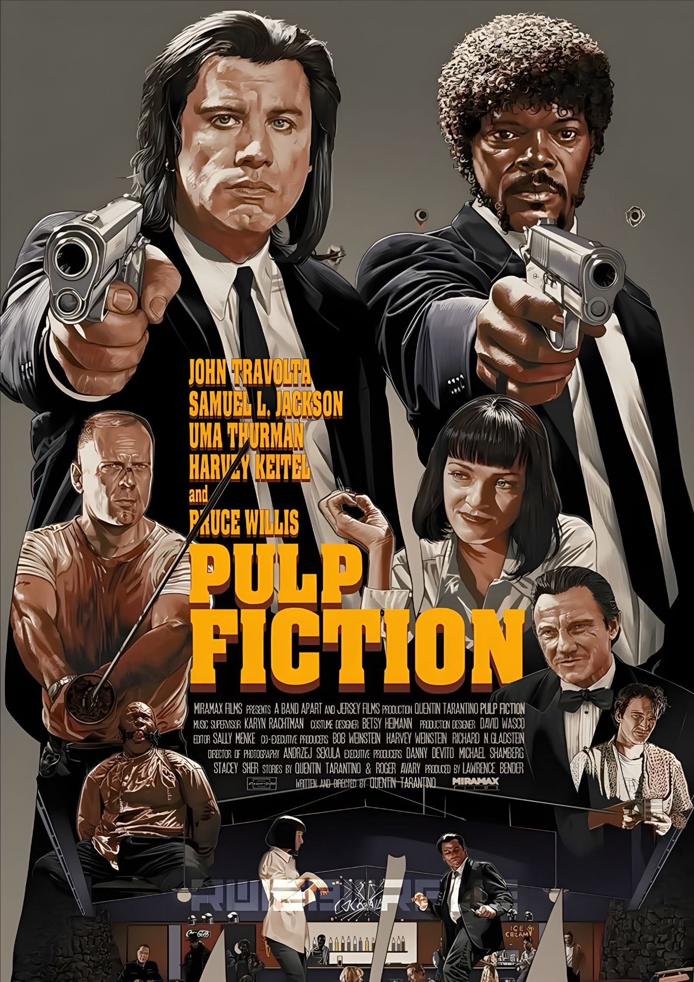 PULP FICTION WALL ART