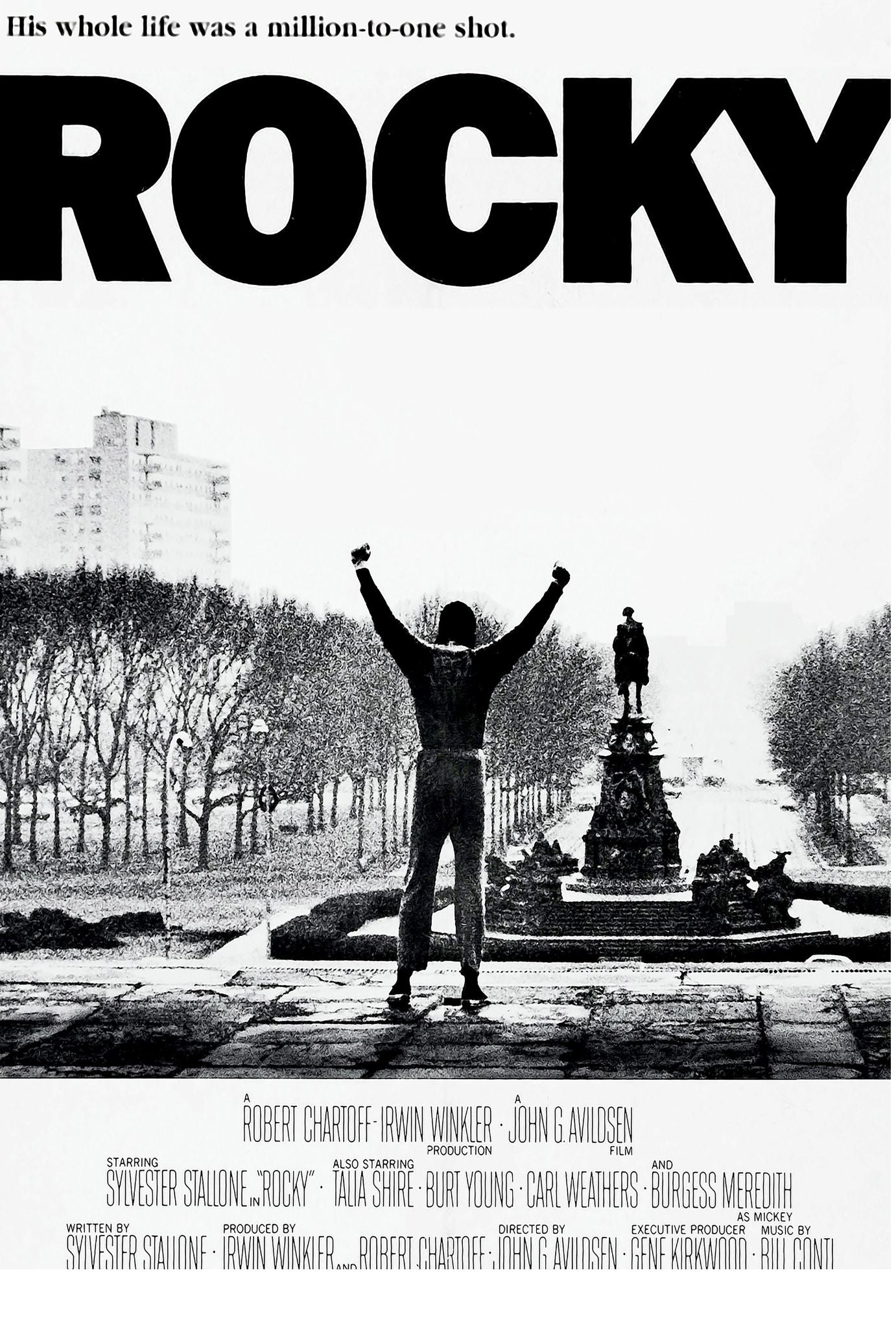 ROCKY VINTAGE WALL ART