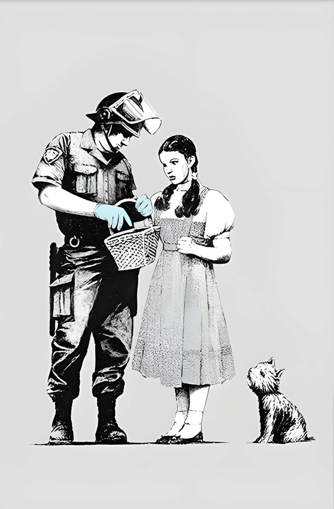 DOROTHY POLICE SEARCH WALL ART