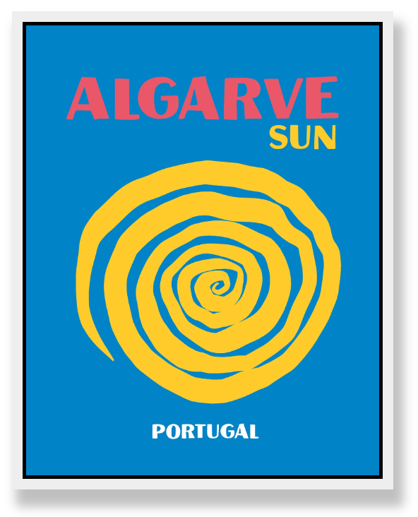 ALGARVE SUN WALL ART