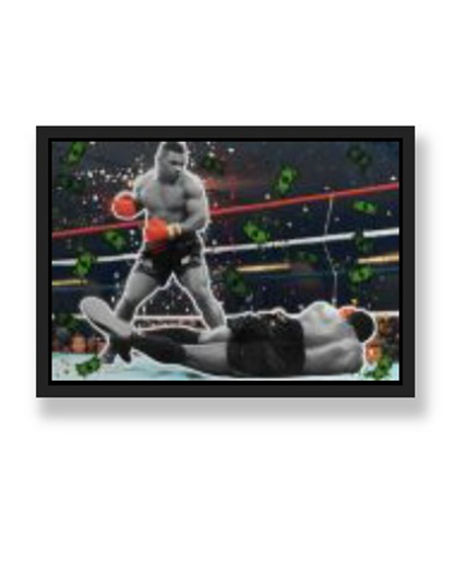 MIKE TYSON WALL ART