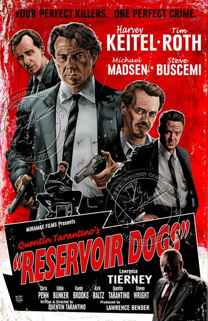 RESERVOIR DOGS WALL ART