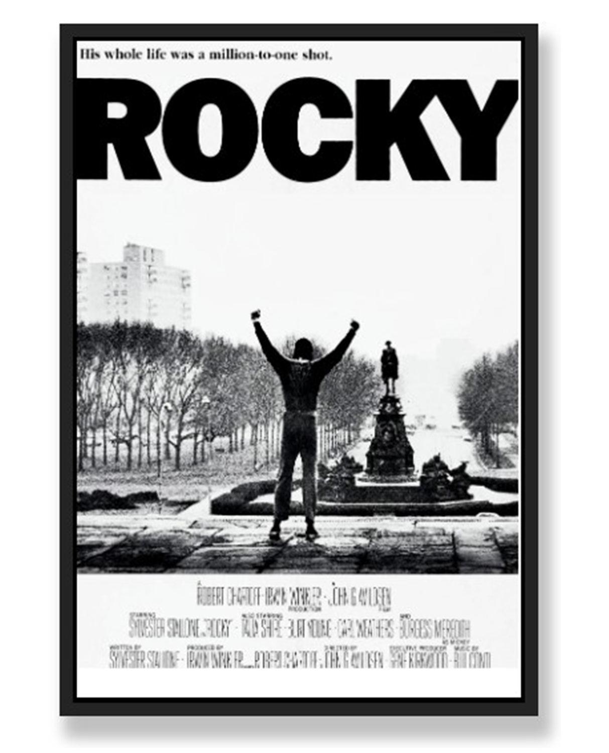 ROCKY VINTAGE WALL ART