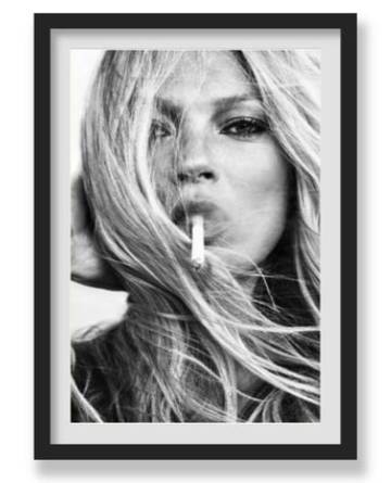 KATE MOSS WALL ART