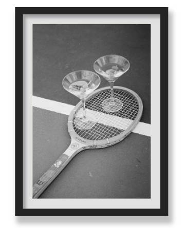MARTINI BREAK WALL ART