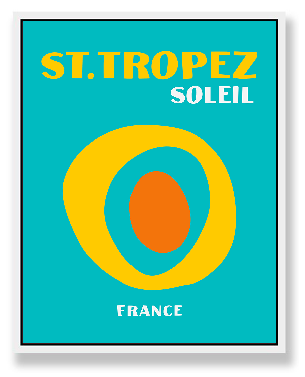 ST TROPEZ SOLEIL WALL ART