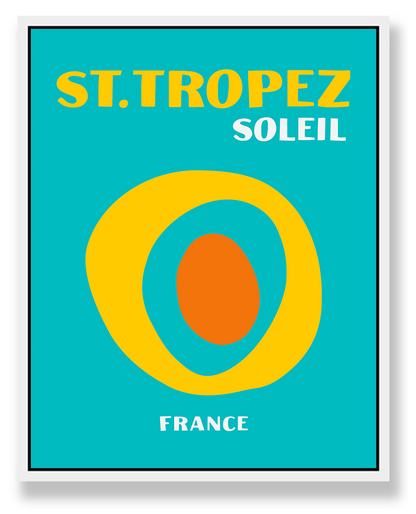 ST TROPEZ SOLEIL WALL ART