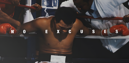 NO EXCUSES MUHAMMAD ALI WALL ART