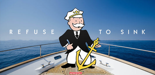 REFUSE TO SINK CANVAS WALL ART
