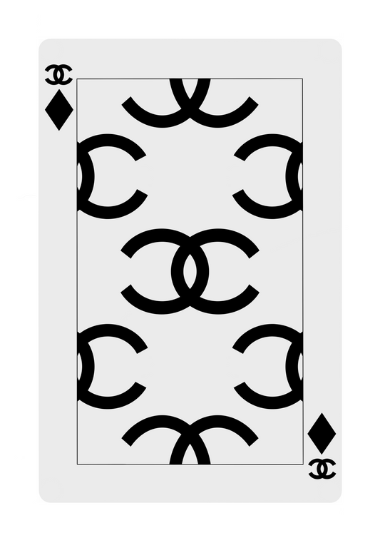 CC PLAYING CARD WALL ART