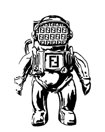 FF SPACEMAN WALL ART