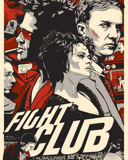 FIGHT CLUB WALL ART