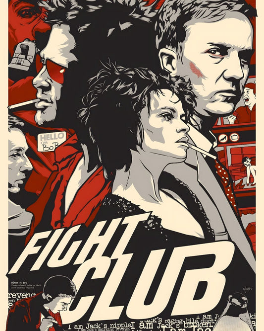 FIGHT CLUB WALL ART