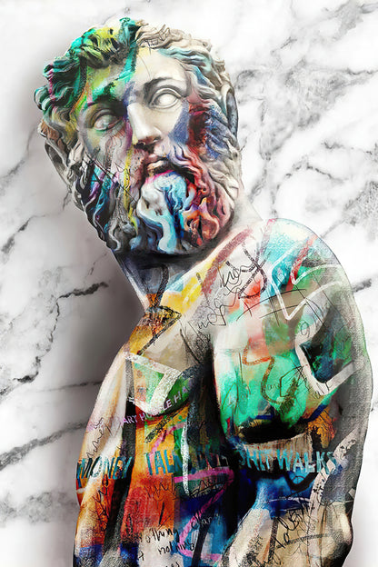 GREEK GOD 1 WALL ART