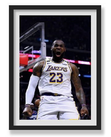 LEBRON JAMES WALL ART