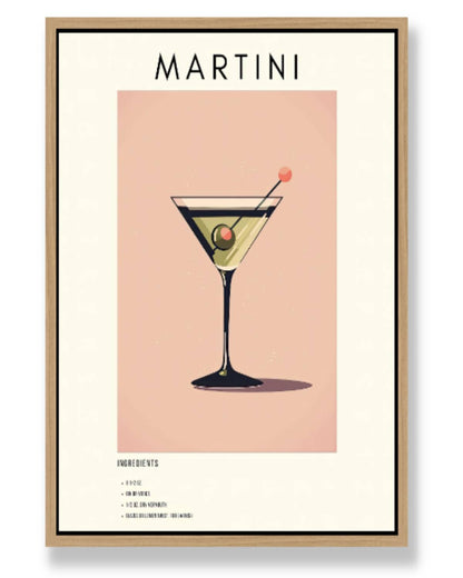 MARTINI WALL ART