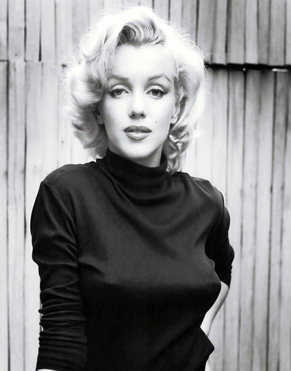 MARILYN MONROE BLACK & WHITE WALL ART
